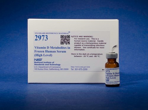 SRM 2973 人血清中的維生素 D 代謝物標(biāo)準(zhǔn)品（高水平）