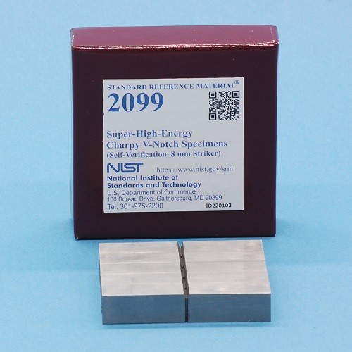 SRM 2099 超高能夏比 V 型缺口試樣標(biāo)準(zhǔn)品