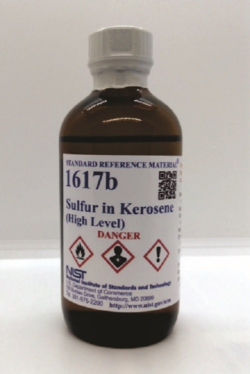 SRM 1617b 煤油中的硫標準品(高水平)